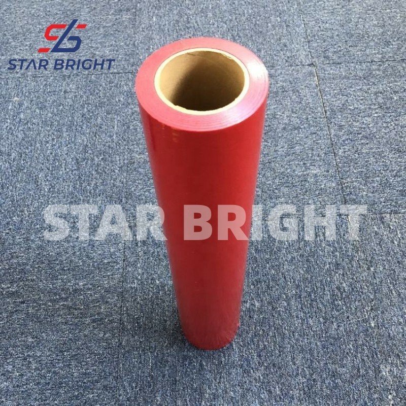 Red Colour PE Protection Film high quality